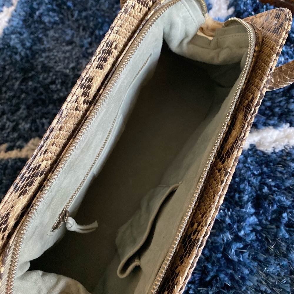 Handbag Python Skin Hand Bag - Picture 6 of 7